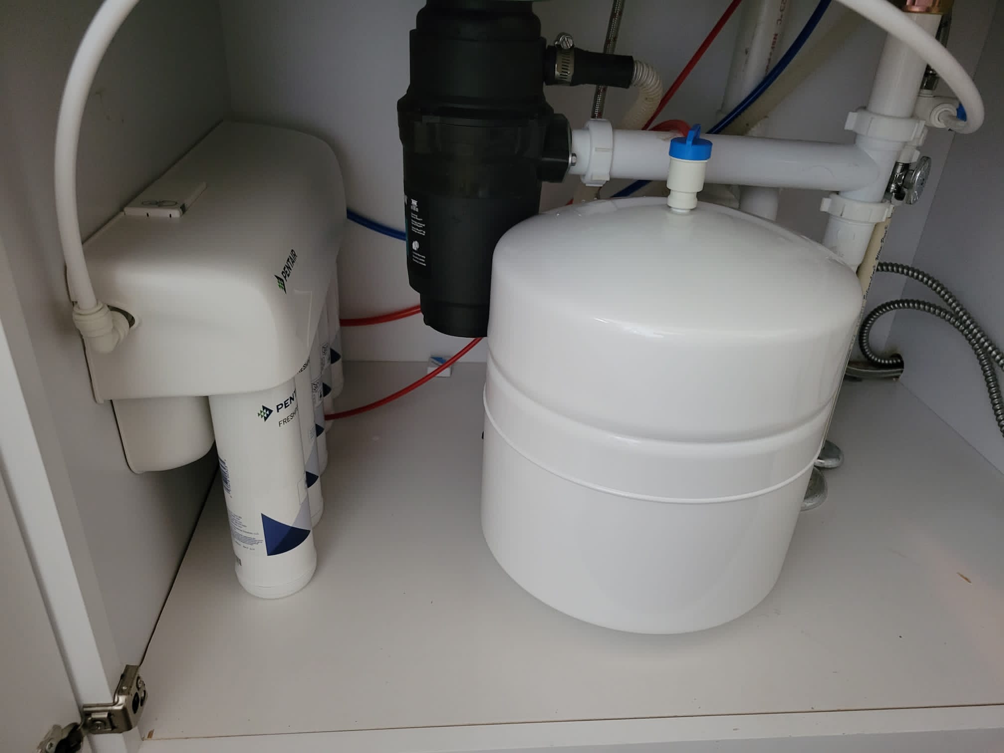 Under sink Reverse Osmosis Unit
